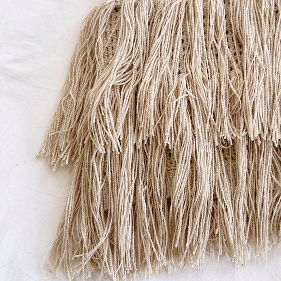 Khaki Boho Women's Sexy Shell Cup Mini Dress - Picture 7 of 8